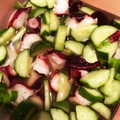 長女つくったよ's cooksnap of when they made ど定番惣菜タコときゅうりのお酢の物.