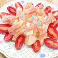 パンダ達の母です。's cooksnap of when they made 桃と生ハムのピンチョス.