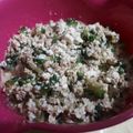 クックるん☆戦隊's cooksnap of when they made ゴーヤと豆腐の和風ツナマヨサラダ.