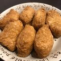 enokiyon's cooksnap of when they made ♪あっという間に♪おいなりさん♪.