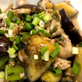 ぱっつんがちゃこ's cooksnap of when they made 豚肉となすとオクラのさっぱり炒め.