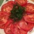 RiRicot's cooksnap of when they made 超簡単(笑)ﾄﾏﾄのさっぱりｻﾗﾀﾞ♪.