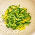 なつき☆ミ's cooksnap of when they made ゴーヤの下処理♪.
