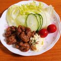 クックGN272G☆'s cooksnap of when they made タルタルをかけるだけ！チキン南蛮風サラダ.