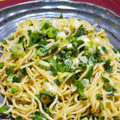 コープかごしまのお店's cooksnap of when they made 青唐辛子とたっぷり韮のやみつき塩焼きそば.