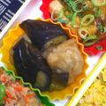 nosso's cooksnap of when they made 時短★めんつゆで茄子と胸肉揚げ浸し.