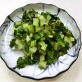 あっこ姉's cooksnap of when they made モロヘイヤときゅうりのたたき.