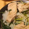 ＠PAPA's cooksnap of when they made フライパン10分鶏モモ蒸し鶏ヘルシー.