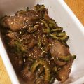 はるっちﾏﾏ's cooksnap of when they made 苦くない！ゴーヤと豚のみそ炒め.