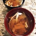 saki1010's cooksnap of when they made 白だしで湯葉と小松菜のお吸い物.