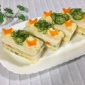 ３匹の大ぶたママ's cooksnap of when they made 父の日＊ポテトサラダのサンドイッチケーキ.