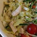 mxtny's cooksnap of when they made サラダうどん 棒々鶏風.