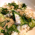 たばちん☆'s cooksnap of when they made しめ鯖、大葉、茗荷の簡単混ぜ寿司.