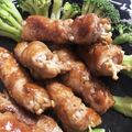 ぎゅー（´ω｀）'s cooksnap of when they made 【食費を抑えたい】えのきの豚こま巻き.