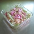 チコリママ's cooksnap of when they made 新玉ねぎたっぷりサラスパ【作り置き】.