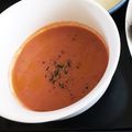 ふすこ's cooksnap of when they made ﾁｮｲ足しで❤冷製トマトスープ.