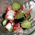 クック4HQYJW☆'s cooksnap of when they made 簡単おつまみ♪きゅうりとタコのわさび和え.