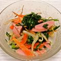 maki_n's cooksnap of when they made 冬の香り✿春菊のＣa補給ナムル✿.