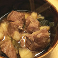 ♪YOKO's cooksnap of when they made 豚と芋の梅酒角煮.