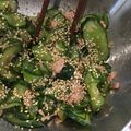 おにぎりちゃんママ's cooksnap of when they made 混ぜるだけで簡単！きゅうりとツナのサラダ.