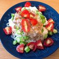 やまたんクック's cooksnap of when they made 納豆おくらそうめん.