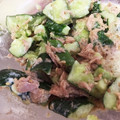 コレクション's cooksnap of when they made 包丁不要！叩ききゅうりのツナマヨみそ和え.