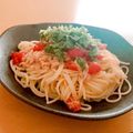 みょんこさん's cooksnap of when they made トマトとツナの冷製パスタ.