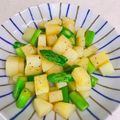 へい♡ゆー♡'s cooksnap of when they made ジャガイモ、アスパラのコロコロ焼き.