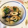 ☆☆cherry☆☆'s cooksnap of when they made 茄子と竹輪とピーマンの胡麻味噌炒め.