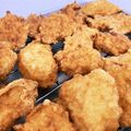 makolly's cooksnap of when they made 鶏ささみ＆豆腐deチーズナゲット.