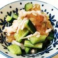 ○ななこ○'s cooksnap of when they made 定番＊胡瓜と中華くらげの和え物.