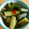 白猫同盟's cooksnap of when they made ピリ辛きゅうり。.