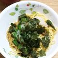 りんご☆ぶどう's cooksnap of when they made 冷製豚しゃぶとオクラの和風パスタ.