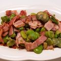 mayupiyo's cooksnap of when they made そら豆のガーリック炒め.