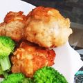 にしあまね's cooksnap of when they made 胸肉みじん切りで、柔らかうまうま唐揚げ☆.