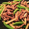 ame-ikuru's cooksnap of when they made 春の旬☆牛肉とたけのこの炒め物.
