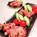 junmamu's cooksnap of when they made 簡単♡エリンギのしそベーコン巻き.