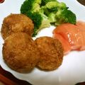 ねこはがき's cooksnap of when they made 里芋コロッケ.