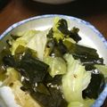 クック7FNN0F☆'s cooksnap of when they made レタスとワカメの中華サラダ.