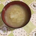 ☆haru_mi☆'s cooksnap of when they made キャベツと玉ねぎの炒め味噌汁♡.