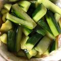 しげくん☆'s cooksnap of when they made ［簡単 きゅうり 豆板醤漬け カリポリ］.