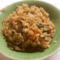 51エリア's cooksnap of when they made ひじきの炊き込みご飯.