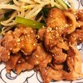 サクラポムポム's cooksnap of when they made 豚コマのカリカリ焼肉風.