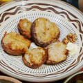 クック1NJ9PS☆'s cooksnap of when they made 生椎茸と里芋のしんじょ揚げ.
