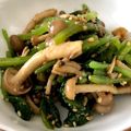 ああーちゃｎ's cooksnap of when they made ほうれん草としめじの胡麻和え(砂糖不使用.