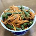 とっポ's cooksnap of when they made いんげんとにんじんのごま和え.