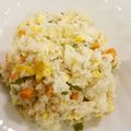 YOU1416's cooksnap of when they made おかか梅チャーハン.
