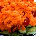 たまゴン♪'s cooksnap of when they made キャロットラペ風サラダソース.