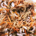 マイコGT's cooksnap of when they made 切り干し大根とちくわの煮物.