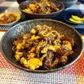 ちゃぴ♥'s cooksnap of when they made 牛肉とごぼうの卵炒め.